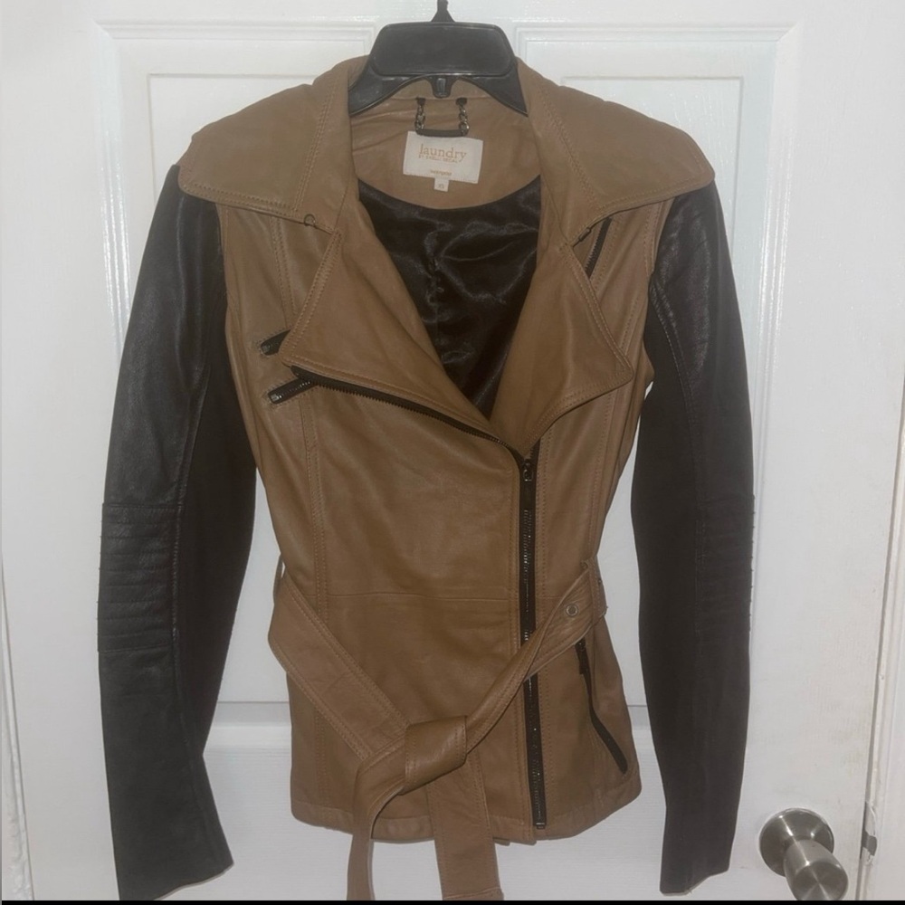 Laundry Genuine Leather Jacket - image 1